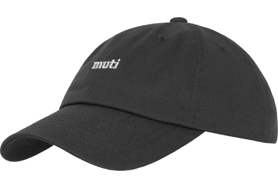 Unstructured 6-Panel Cap (Onyx Grey)