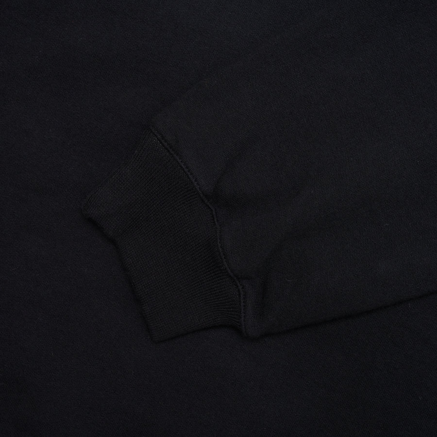 Brushed Fleece Sweatshirt (Black)