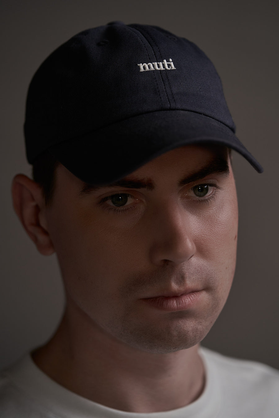 Unstructured 6-Panel Cap (Navy)
